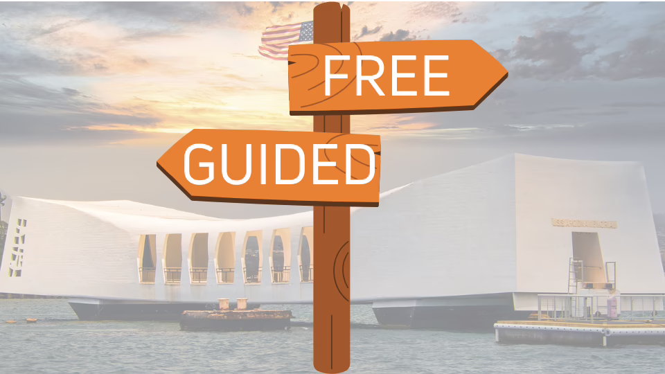 Free vs Guided PEarl Harbor